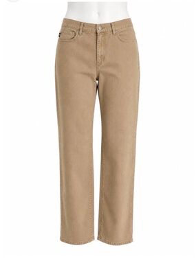 Size 16 Lauren Jeans Co Ralph Lauren Women’s Vintage Beige Straight Leg Jeans